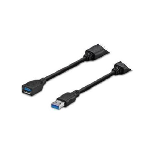 Kabel USB VivoLink USB-A - USB-A 3 m Czarny (PROUSB3AAF3C)
