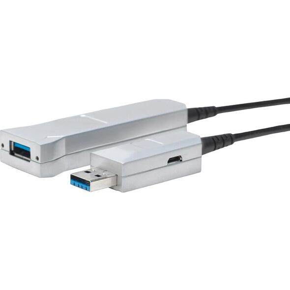 Kabel USB VivoLink USB-A - USB-A 10 m Biało-czarny (PROUSB3AAF10)