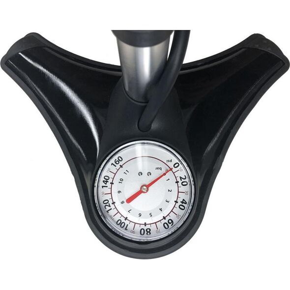 Lezyne Pompka Podłogowa Blackburn Core 3 160Psi Srebrna