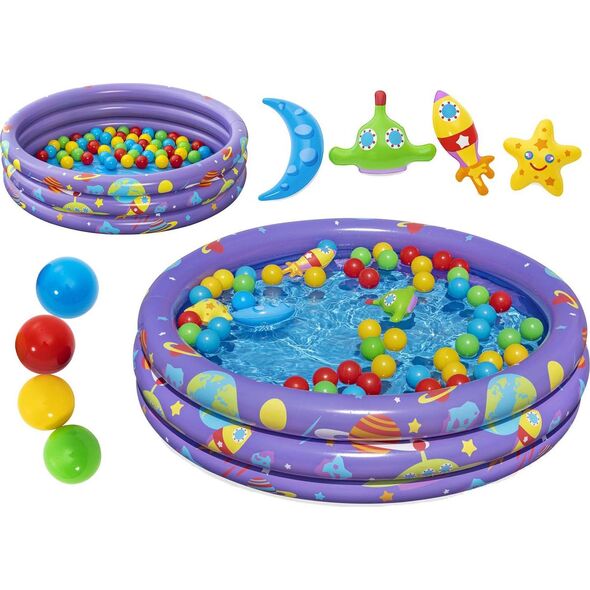 Bestway Basenik dmuchany z piłkami Intergalactic 1.02 m x 25 cm