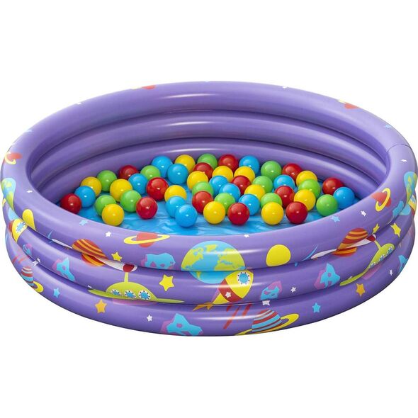 Bestway Basenik dmuchany z piłkami Intergalactic 1.02 m x 25 cm