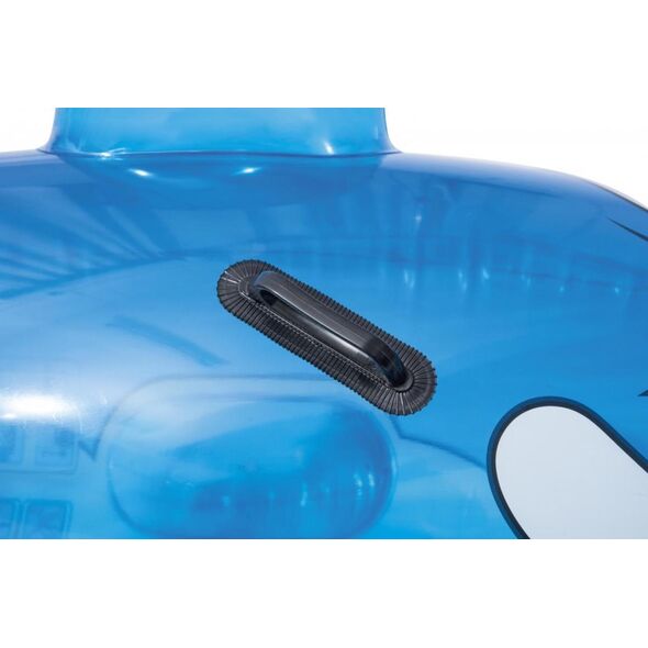 Bestway Delfin do pływania z uchwytami Transparentny 1.57m x 94cm