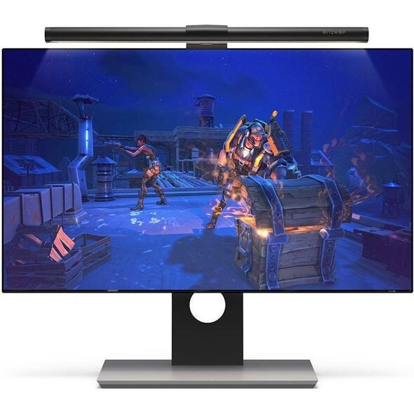 Blitzwolf Lampa BW-CML2 na monitor, RGB (czarna)