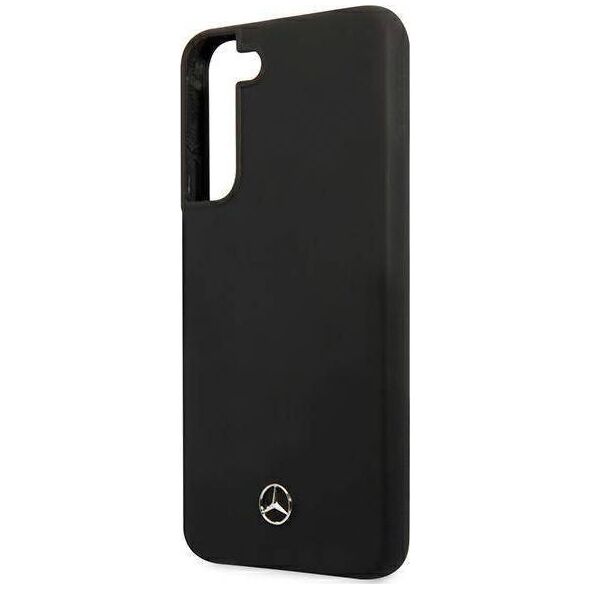 Mercedes Etui hardcase MEHCS22MSILBK S22+ S906 czarny/black Silicone