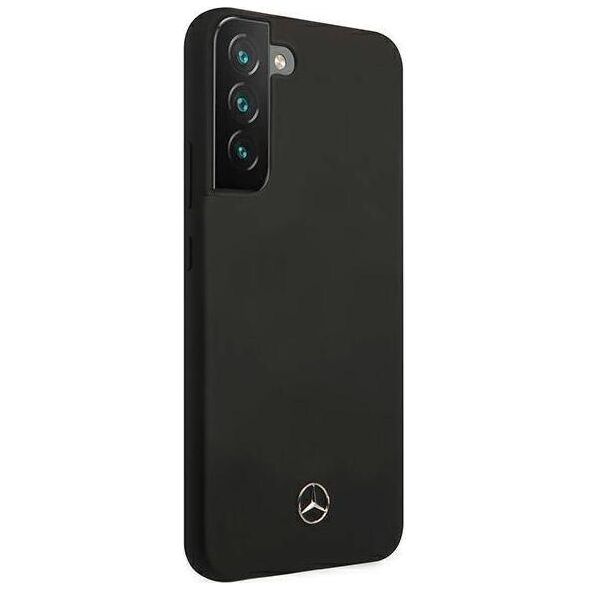 Mercedes Etui hardcase MEHCS22SSILBK S22 S901 czarny/black Silicone