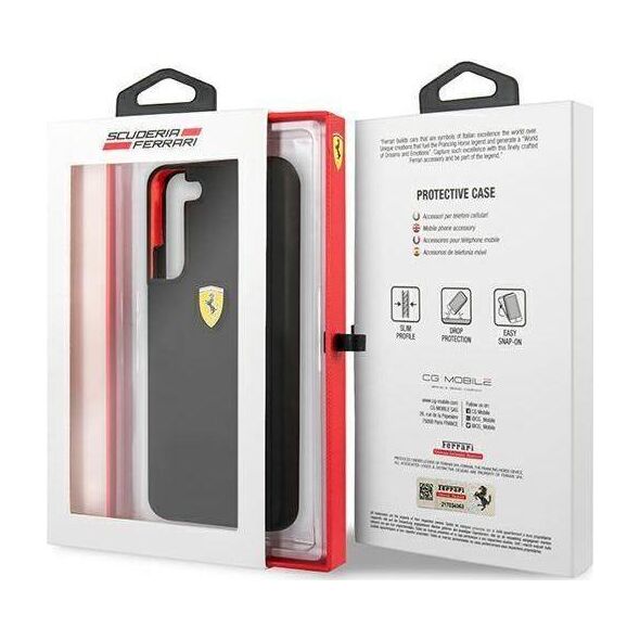 Ferrari Ferrari FESSIHCS22MBK S22+ S906 czarny/black hardcase On Track Silicone