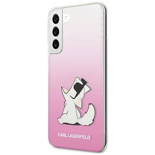 Karl Lagerfeld Karl Lagerfeld KLHCS22MCFNRCPI S22+ S906 hardcase różowy/pink Choupette Eat