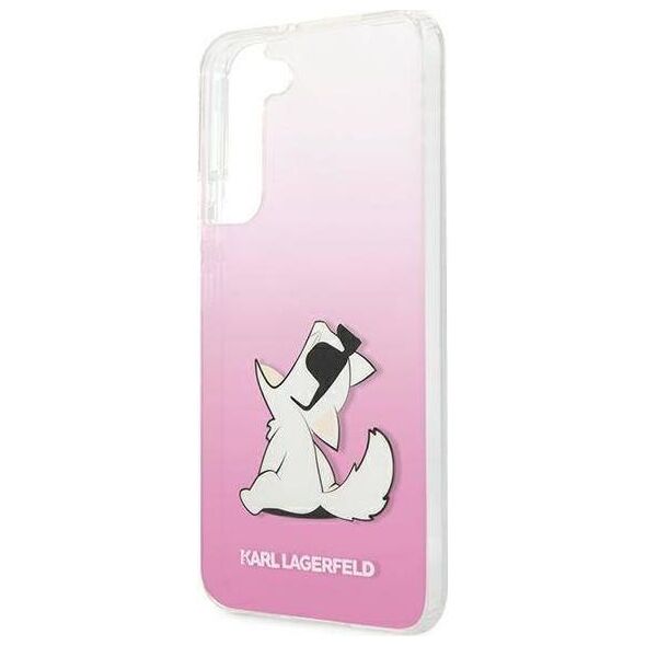 Karl Lagerfeld Karl Lagerfeld KLHCS22MCFNRCPI S22+ S906 hardcase różowy/pink Choupette Eat