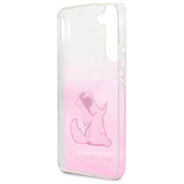 Karl Lagerfeld Karl Lagerfeld KLHCS22MCFNRCPI S22+ S906 hardcase różowy/pink Choupette Eat