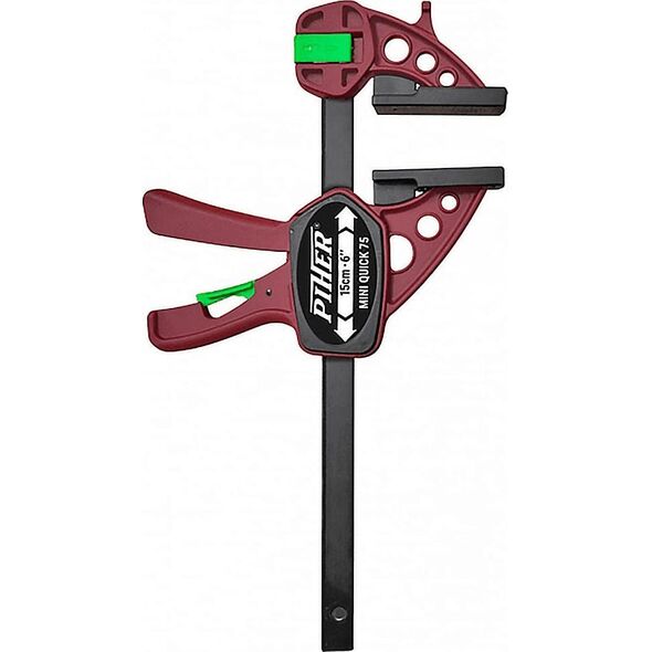 PIHER Ścisk stolarski Mini Quick 15 cm,gł.6 cm,75kg