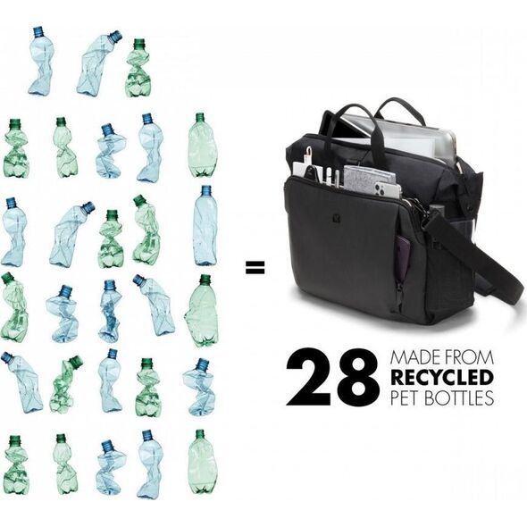 Torba Dicota Top Traveller Go 15.6" (D31863-RPET)