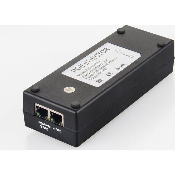 MicroConnect 30W 802.3af/at PoE Injector