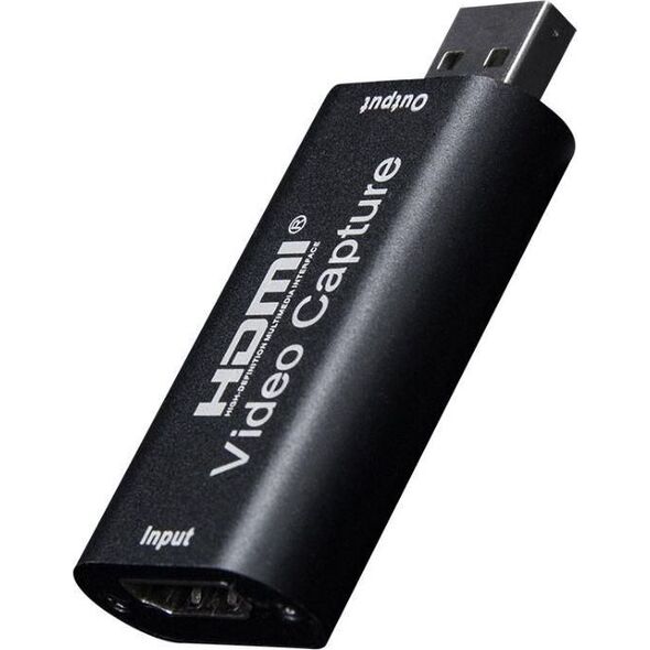 Adapter USB MicroConnect USB - HDMI Czarny  (MC-GEN-CH)