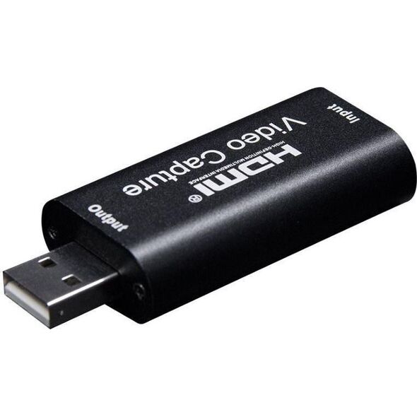 Adapter USB MicroConnect USB - HDMI Czarny  (MC-GEN-CH)
