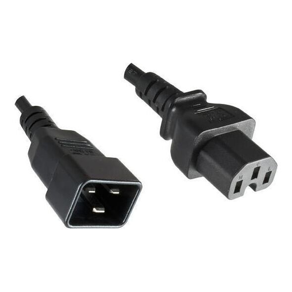 Kabel zasilający MicroConnect Power Cord C20 - C15 1.8m