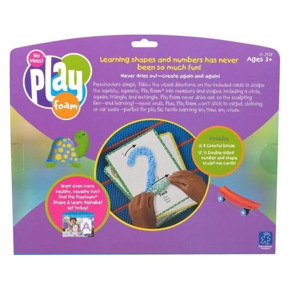 Learning Resources Playfoam, Masa piankowa, Zestaw do Nauki Liczb