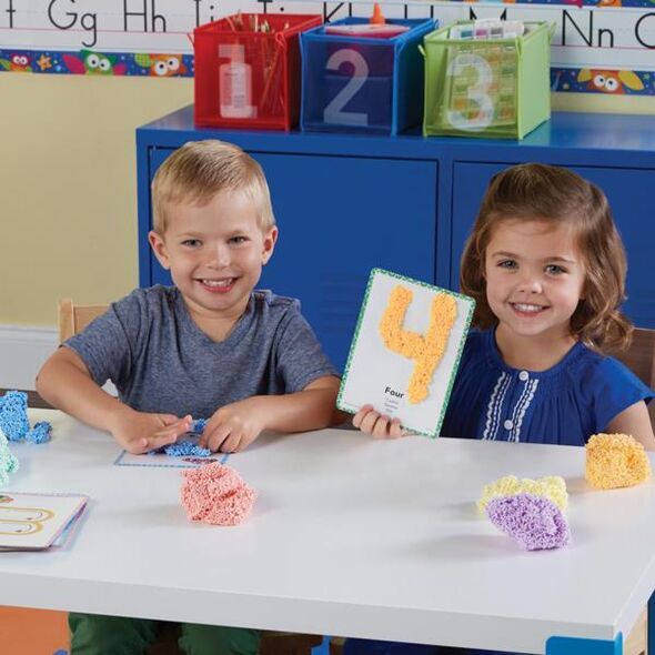 Learning Resources Playfoam, Masa piankowa, Zestaw do Nauki Liczb
