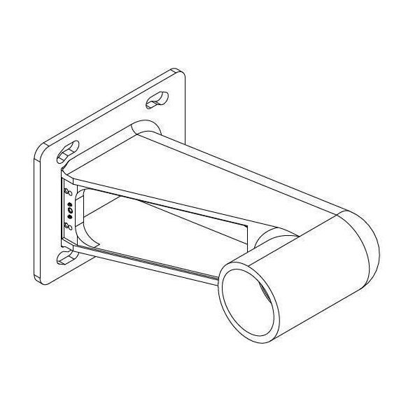 Ernitec Mini Gooseneck mount, White
