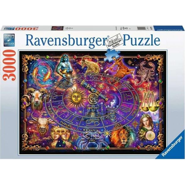 Ravensburger Puzzle 3000 elementów Znaki zodiaku