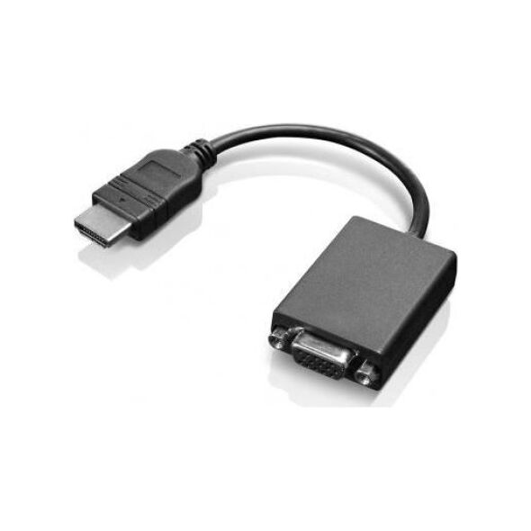 Adapter AV Lenovo HDMI - D-Sub (VGA) czarny (03X7277)