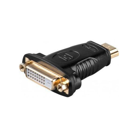 Adapter AV Goobay HDMI - DVI-D czarny