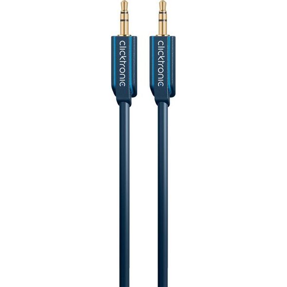 Kabel Clicktronic Jack 3.5mm - Jack 3.5mm 10m granatowy (RB70482)