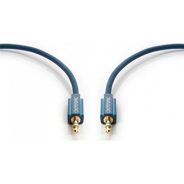 Kabel Clicktronic Jack 3.5mm - Jack 3.5mm 10m granatowy (RB70482)