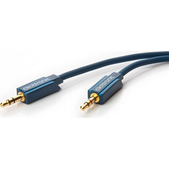 Kabel Clicktronic Jack 3.5mm - Jack 3.5mm 10m granatowy (RB70482)