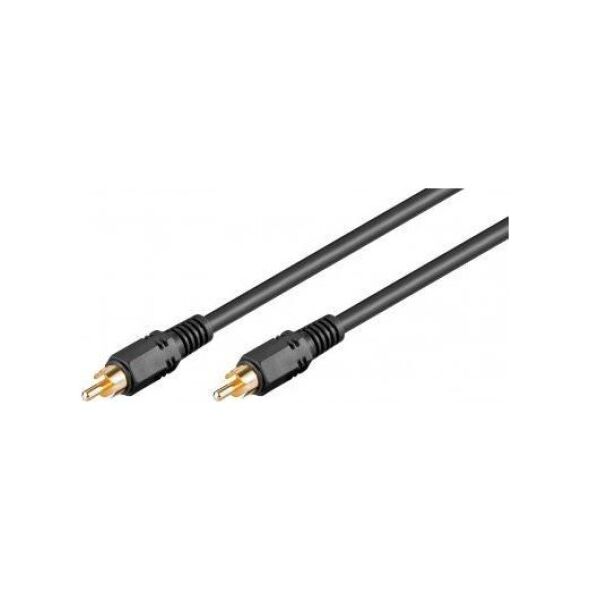 Kabel Goobay RCA (Cinch) - RCA (Cinch) 15m czarny (JAB-856734)
