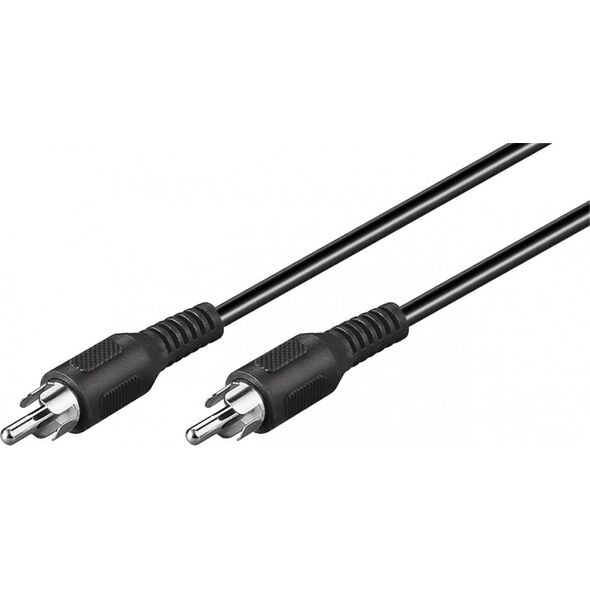 Kabel Goobay RCA (Cinch) - RCA (Cinch) 2m czarny (50038)