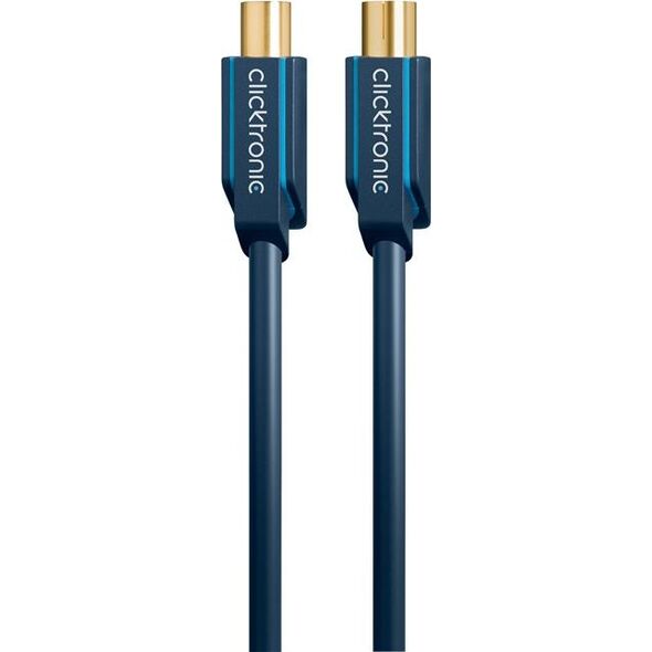 Kabel Clicktronic Antenowy 5m granatowy (JAB-1339027)