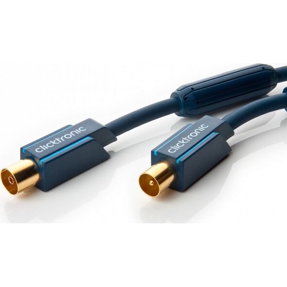 Kabel Clicktronic Antenowy 3m granatowy (JAB-1339026)