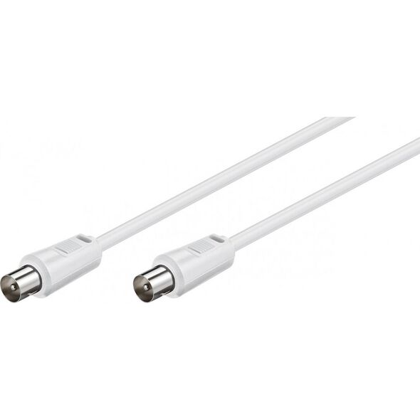 Kabel Goobay Antenowy 2.5m biały (68147)