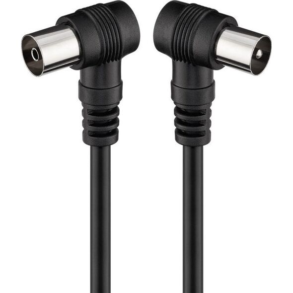 Kabel Goobay Antenowy 2.5m czarny (JAB-854871)