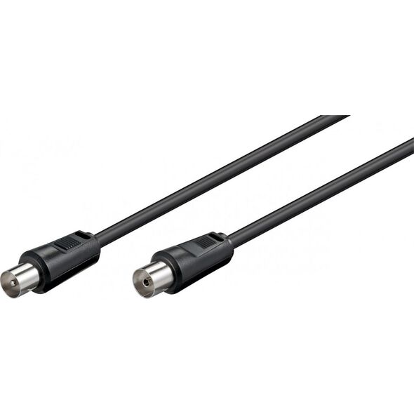 Kabel Goobay Antenowy 0.5m czarny (11509)