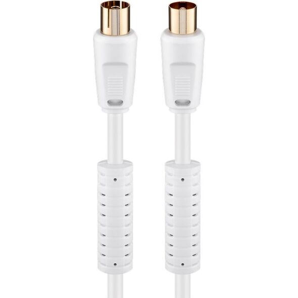 Kabel Goobay Antenowy 5m biały (JAB-854642)
