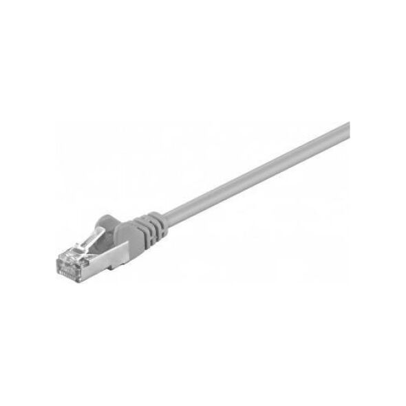 Goobay CAT 5e Kabel łączący, SF/UTP, Szary - Długość kabla 50 m