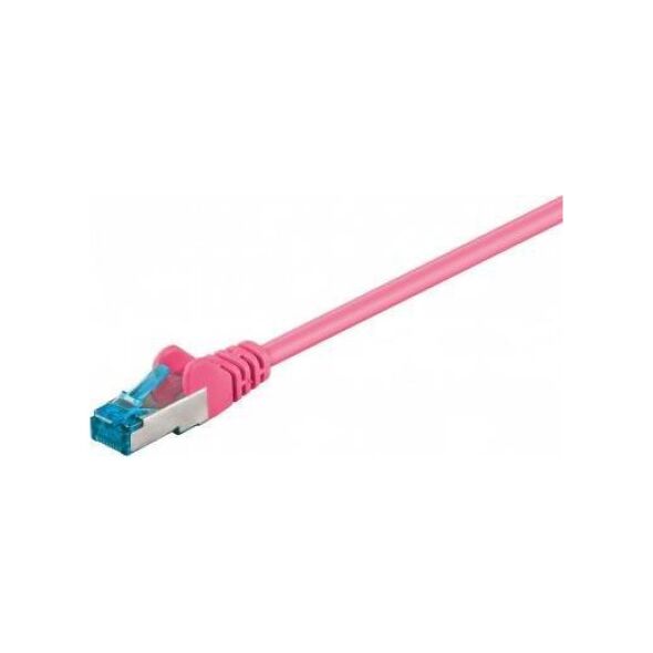 Goobay CAT 6AKabel łączący, S/FTP (PiMF), Purpurowy - Długość kabla 1.5 m