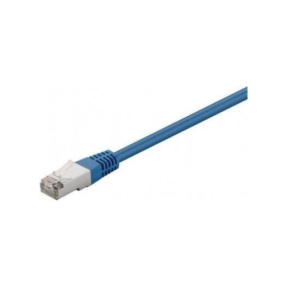 RB-LAN CAT 5e Kabel łączący, F/UTP, Niebieski - Długość kabla 10 m
