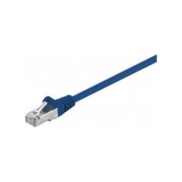 RB-LAN CAT 5e Kabel łączący, F/UTP, Niebieski - Długość kabla 20 m