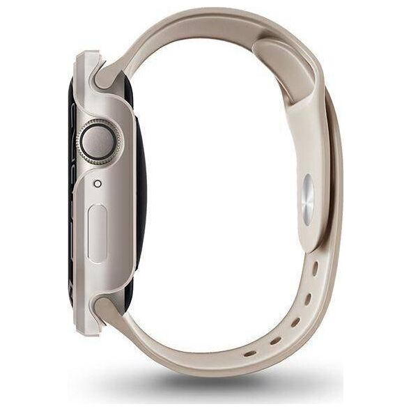 Uniq UNIQ etui Valencia Apple Watch Series 4/5/6/7/SE 40/41mm. starlight
