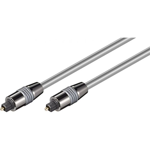 Kabel Goobay Toslink - Toslink 1.5m srebrny (50568)