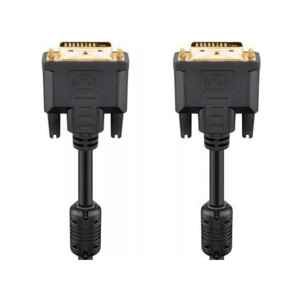 Kabel Goobay DVI-D - DVI-D 3m czarny (JAB-855463)