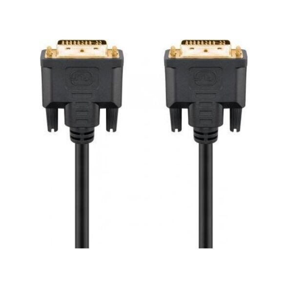 Kabel Goobay DVI-I - DVI-I 10m czarny (JAB-2063079)