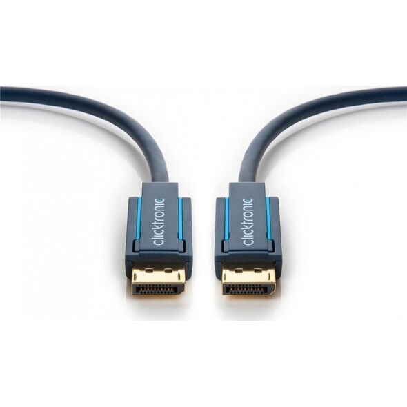 Kabel Clicktronic DisplayPort - DisplayPort 2m granatowy (JAB-6362413)