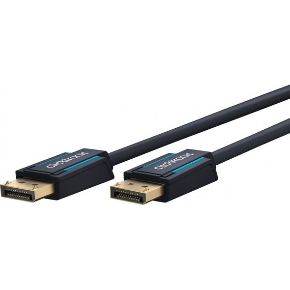 Kabel Clicktronic DisplayPort - DisplayPort 2m granatowy (JAB-6362413)