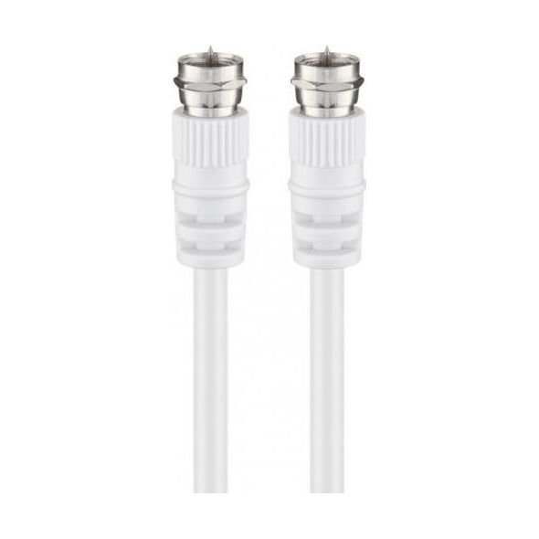 Kabel Goobay Antenowy (F) 15m biały (11866)