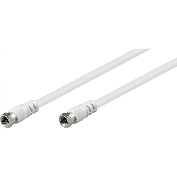 Kabel Goobay Antenowy (F) 15m biały (11866)
