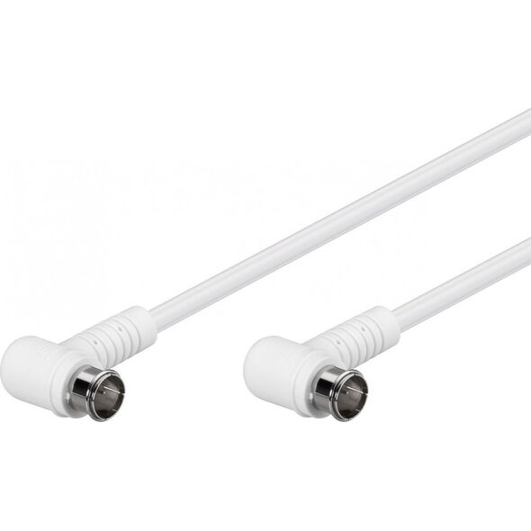 Kabel Goobay Antenowy (F) 5m biały (67344)