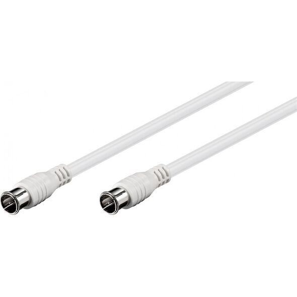 Kabel Goobay Antenowy (F) 1.5m biały (JAB-854906)